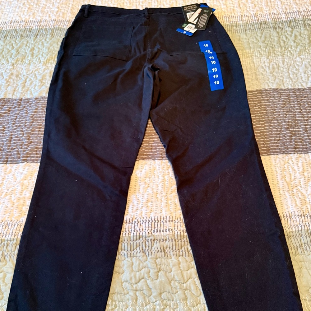 Banana Republic High Rise Twill Pants Women’s Size 10